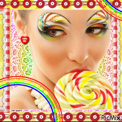 candy girl - Бесплатни анимирани ГИФ