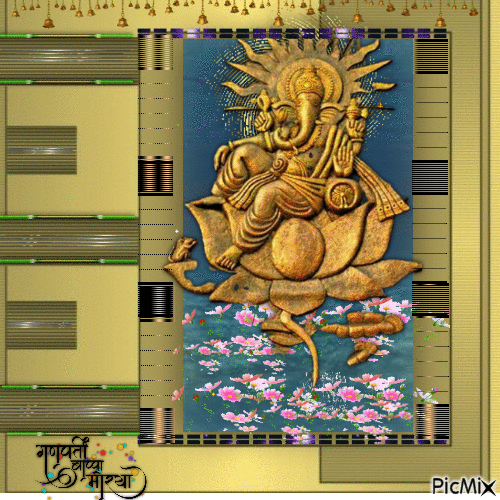 Ganesha - Animovaný GIF zadarmo
