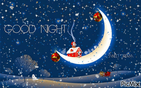 GOOD NIGHT - Безплатен анимиран GIF