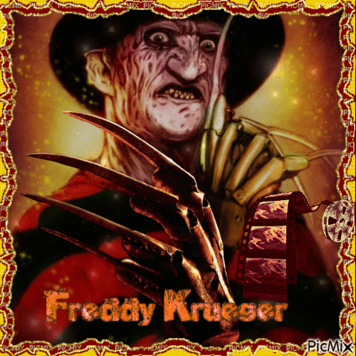 Freddy Kruger - Ingyenes animált GIF