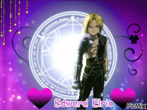 edward elric 2 fullmetal - Бесплатный анимированный гифка