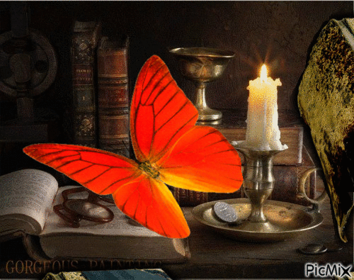 Mariposa en mi libro - Ücretsiz animasyonlu GIF
