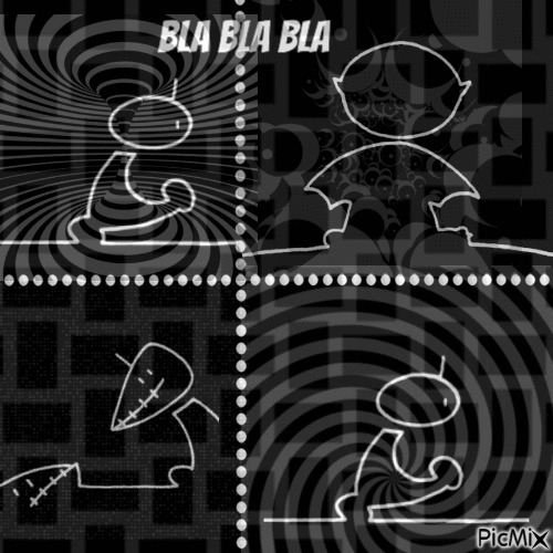 Gigi D'Agostino - Bla Bla Bla - GIF animasi gratis