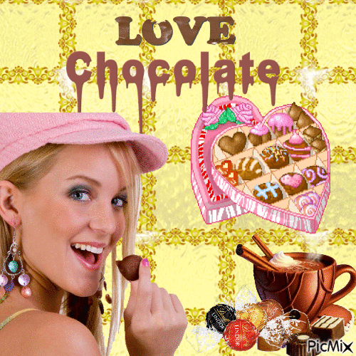Love Chocolate - Bezmaksas animēts GIF