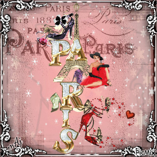 Concours "Ces chaussures... Paris" - Безплатен анимиран GIF