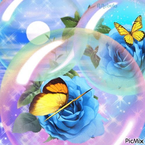 Butterflies - GIF animado grátis