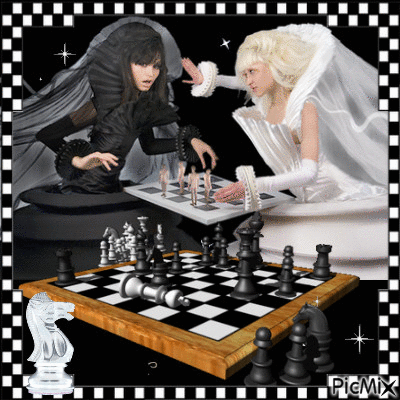 Game of Chess - GIF animado grátis