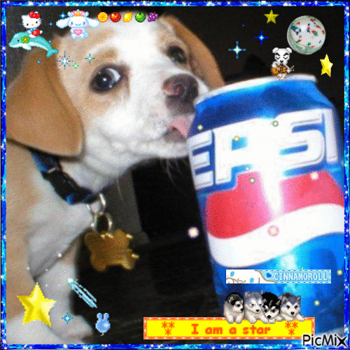 Pepsi dog! - Безплатен анимиран GIF