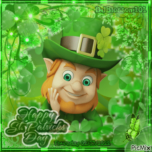 Happy St. Patrick's Day - Besplatni animirani GIF
