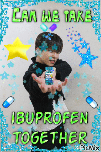 can we take ibuprofen together - Ilmainen animoitu GIF