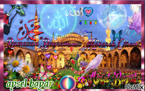 Ramazan Bayramı - Ingyenes animált GIF