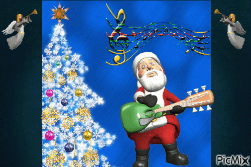 Rockin 'round the Christmas Tree - Ilmainen animoitu GIF