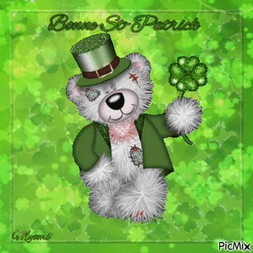 Bonne St-Patrick - GIF animé gratuit