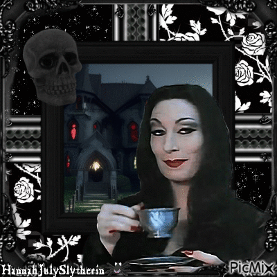 #♦#Morticia Addams#♦# - Free animated GIF