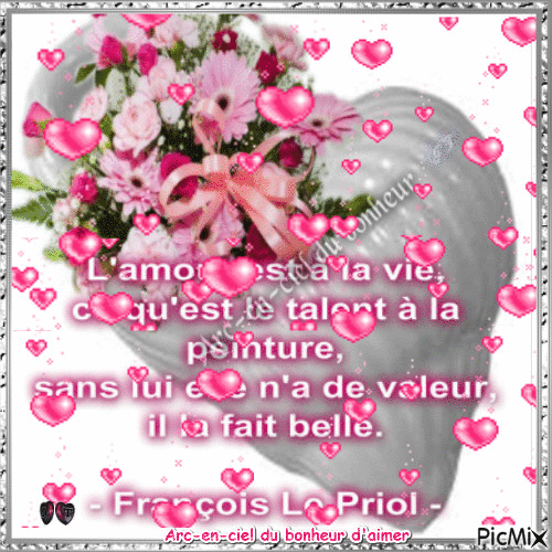 l'amour est..... - Free animated GIF
