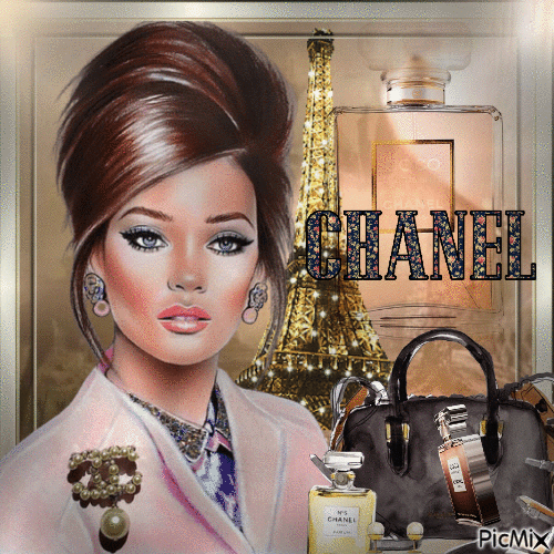 Chanel Paris - Gratis animerad GIF