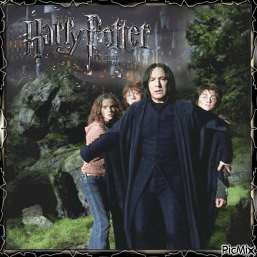 Severus Rogue (Harry Potter) - Animovaný GIF zadarmo