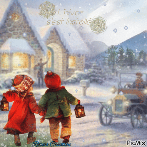 Concours : Promenade hivernale - Free animated GIF