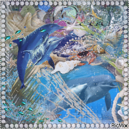 Dolphins - Gratis geanimeerde GIF