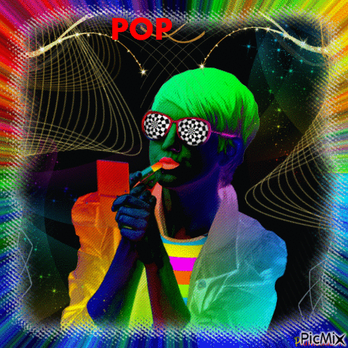 Pop Art. - Бесплатни анимирани ГИФ