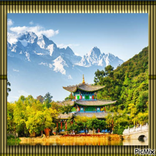 PAYSAGE CHINOIS - kostenlos png