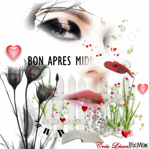 BON APRES-MIDI... - 無料のアニメーション GIF
