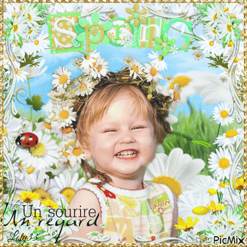 sourire d' un enfant - Δωρεάν κινούμενο GIF
