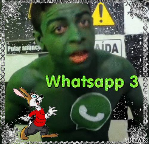 Whatsapp 3 - Бесплатный анимированный гифка