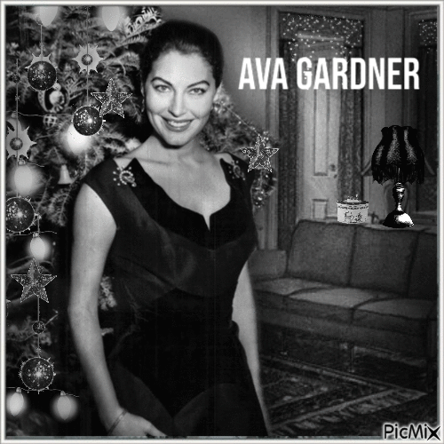 Ava Gardner - GIF animado grátis