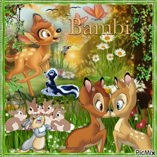 Bambi - Free animated GIF