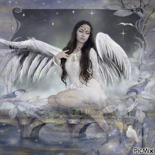 Angel of the bridge - Δωρεάν κινούμενο GIF