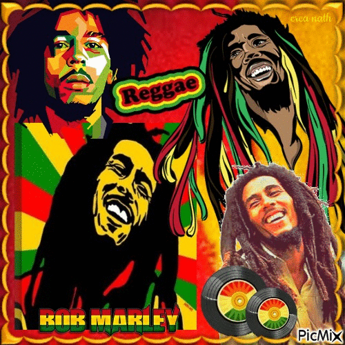 Bob Marley / concours - Free animated GIF