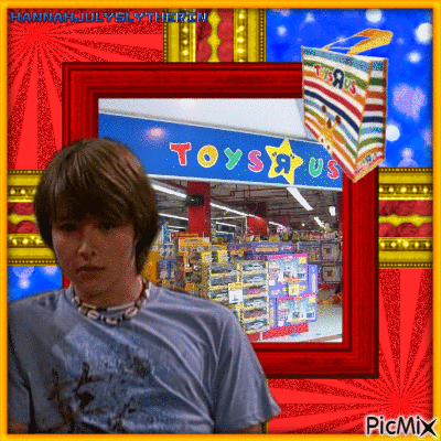 (((Sterling Knight goes Shopping at Toys R Us))) - Ilmainen animoitu GIF