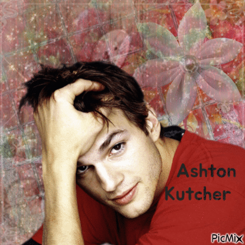 Ashton Kutcher - Безплатен анимиран GIF