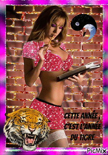 l'année du tigre - Darmowy animowany GIF