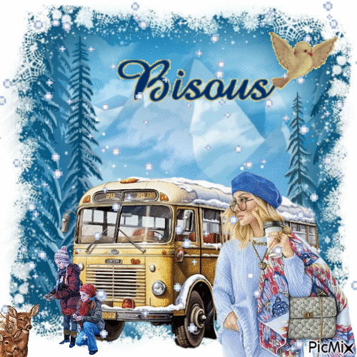Bisous - Free animated GIF