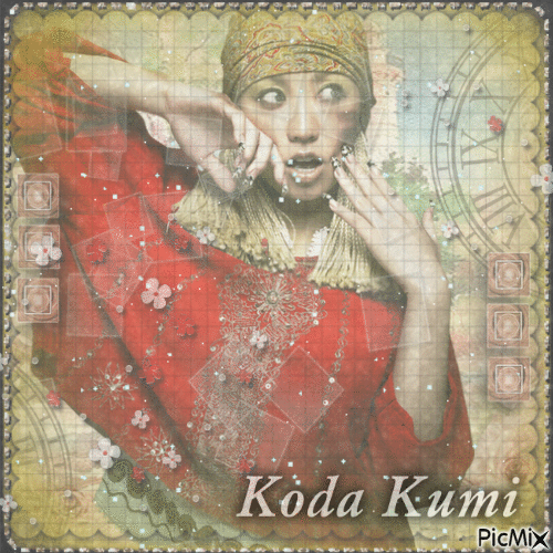 Kumi Koda - GIF animado grátis