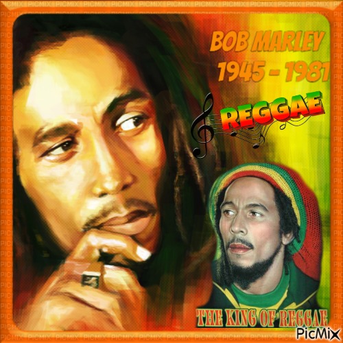 Bob Marley. - PNG gratuit