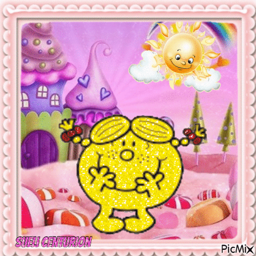 Pequena Miss Sunshine - GIF animado gratis