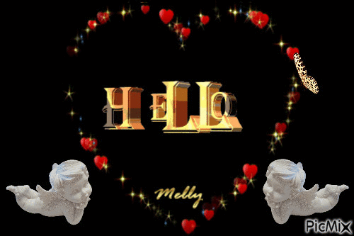 Melly - GIF animasi gratis