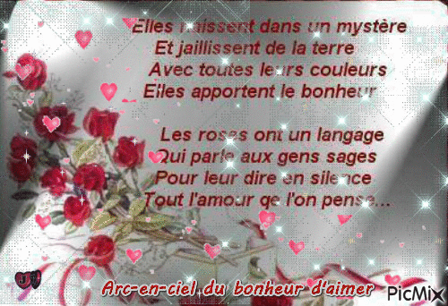 citation sur les roses - Free animated GIF - PicMix