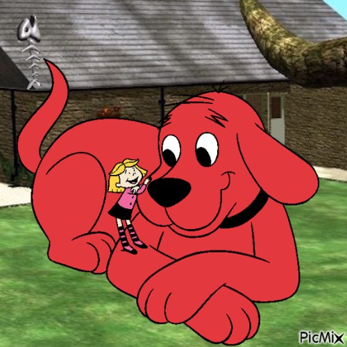 Clifford in real life - PNG gratuit