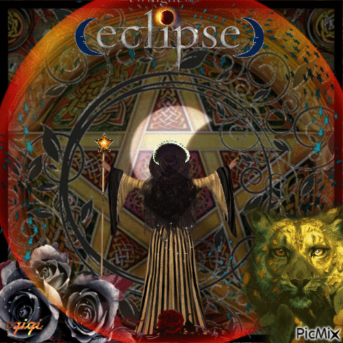 fantasy art ... Éclipse - Δωρεάν κινούμενο GIF