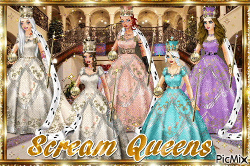 5 queens gold - Free animated GIF