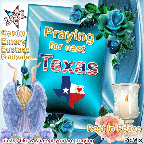 Praying for Texas - GIF animé gratuit