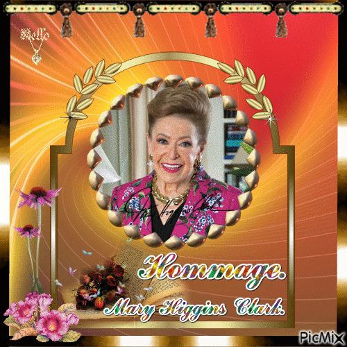 Hommage à Mary Higgins Clark - Free animated GIF