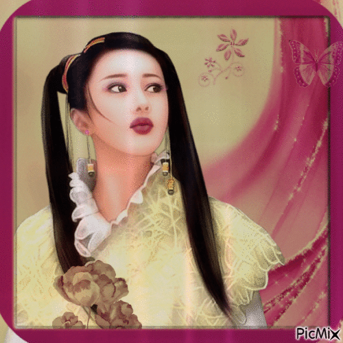 Ella ..la geisha... - GIF animado gratis