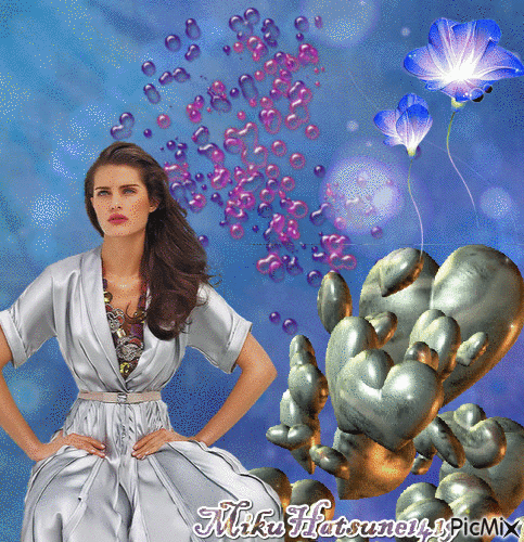 Belle femme - Free animated GIF
