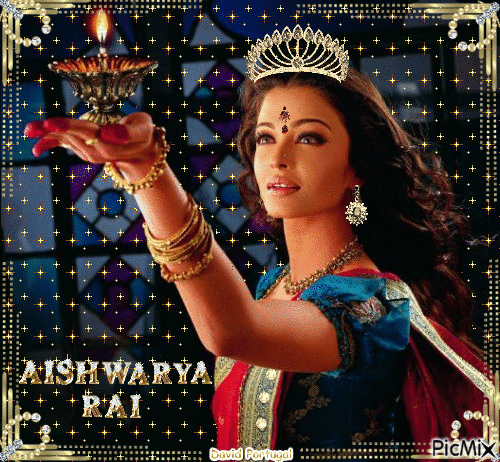 Aishwarya Rai - Zdarma animovaný GIF