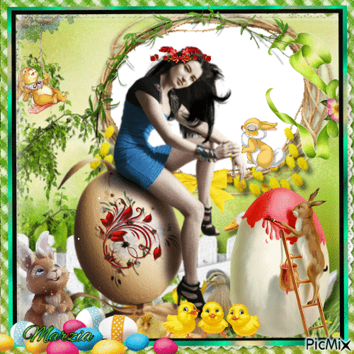 Felice Pasqua - GIF animado grátis